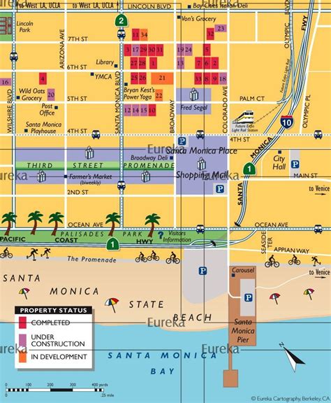 santa monica place map.